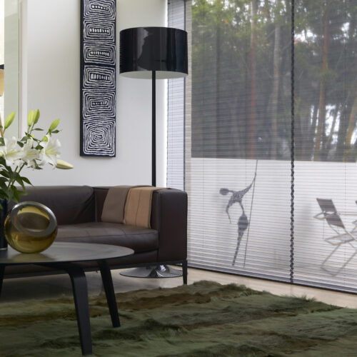cortinas día y noche ejemplo de cortinas plisadas para ventanas