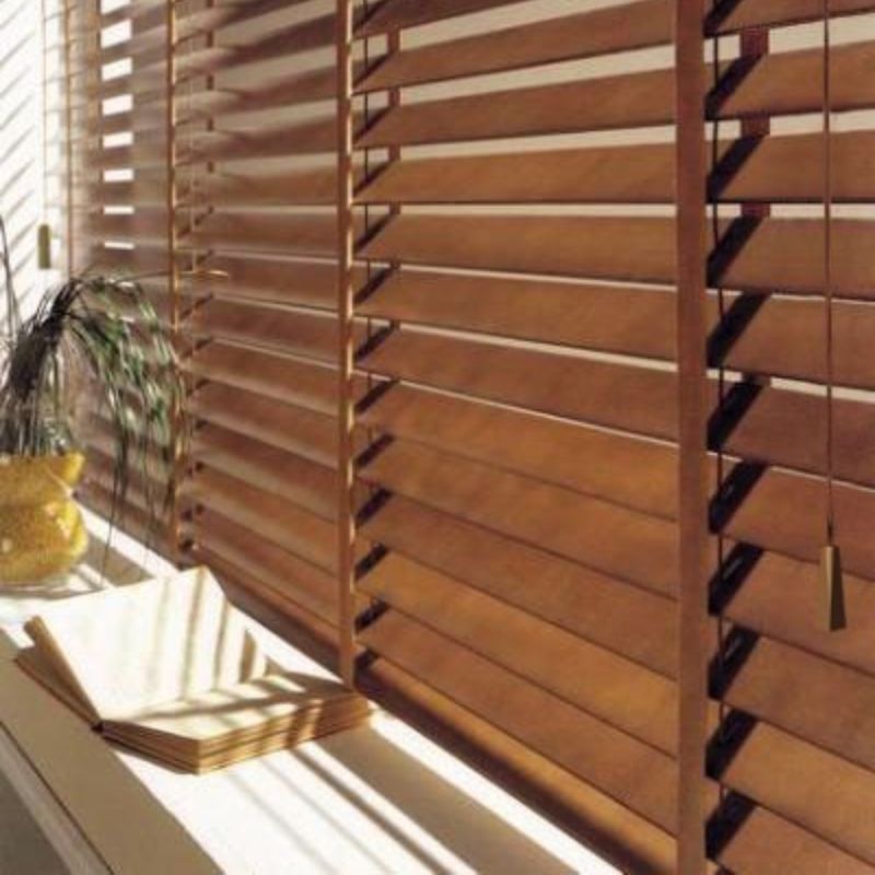 persianas de madera